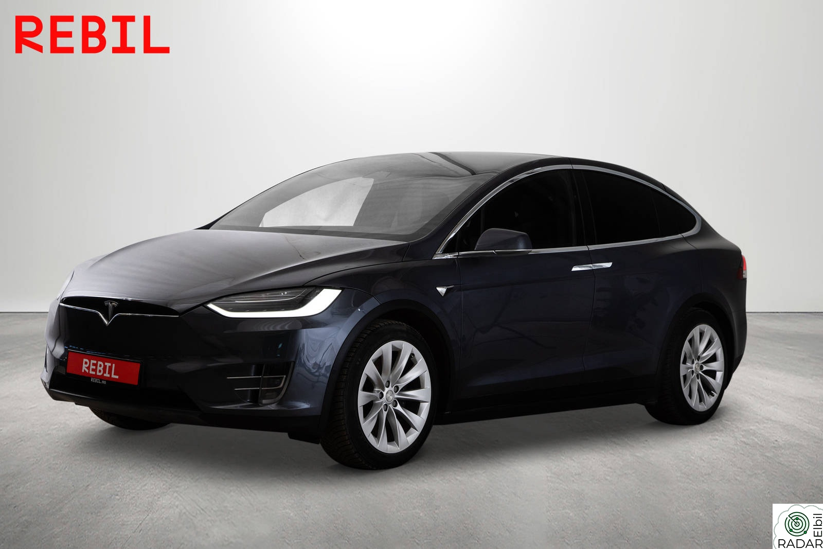 TESLA Model X 565km(WLTP)/100D/MCU2/6seter/Skinn/Krok/Rkam/Navi