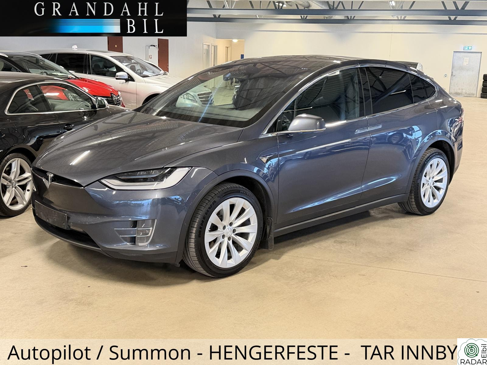 TESLA Model X 100 D Luftfjæring -Vinterpakke -Autopilot -WLTP 565 KM