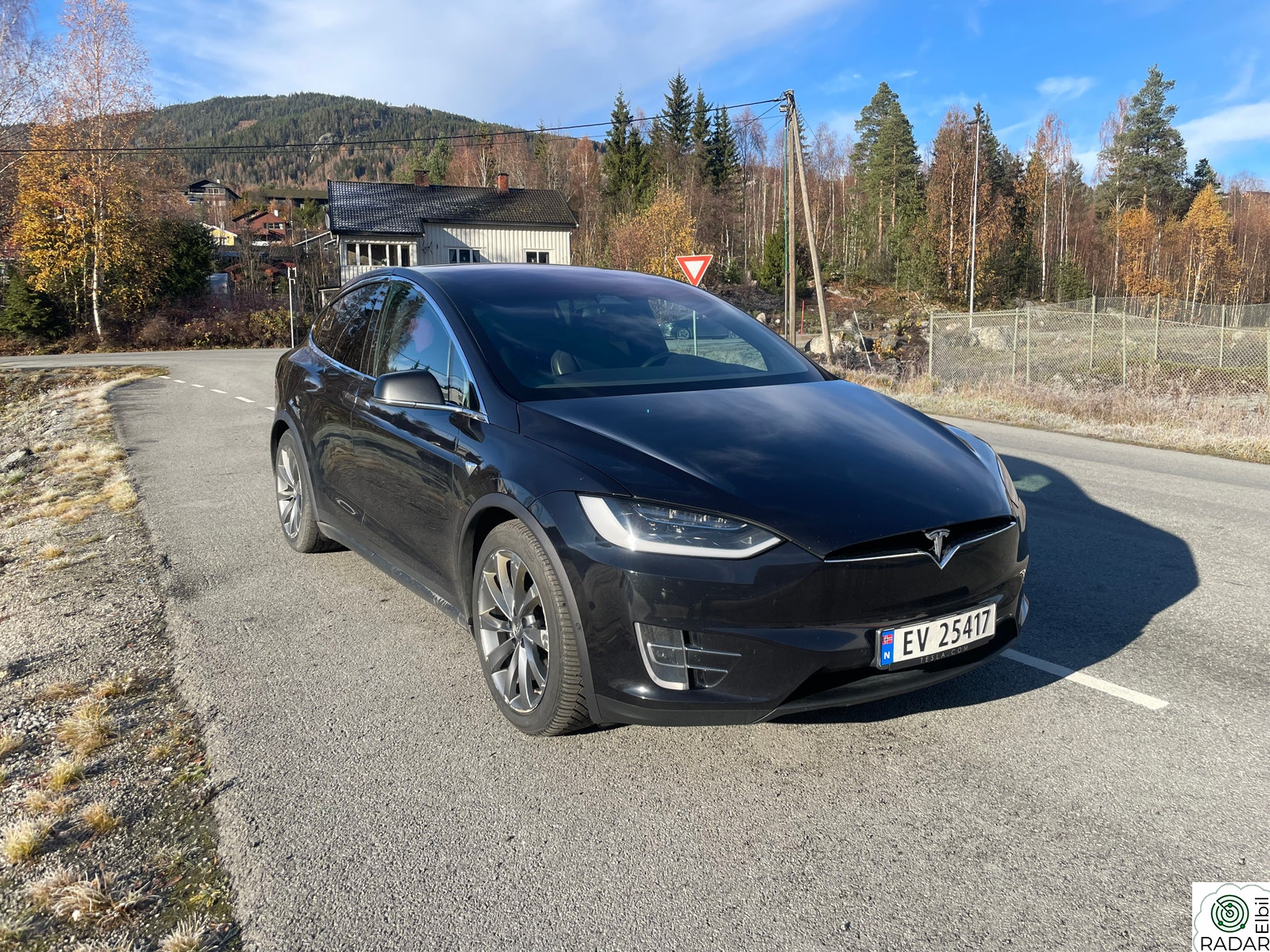 TESLA Model X 100D 4WD 5-s med helt ny batteripakke!