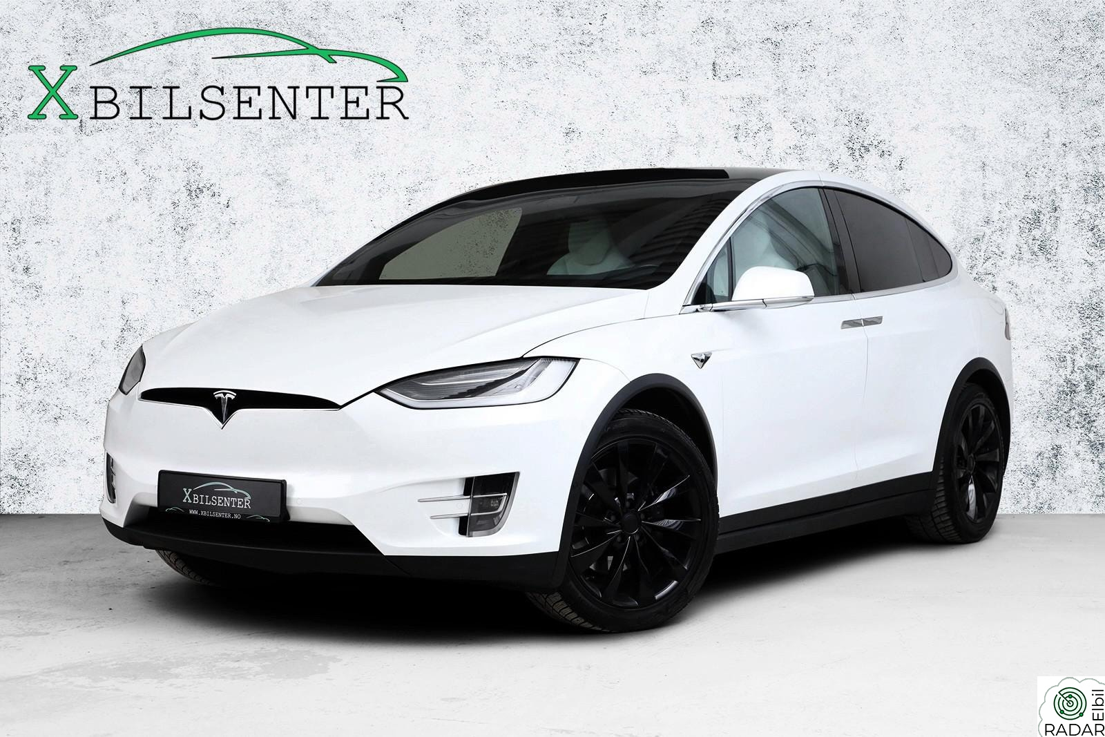 TESLA Model X 100D Long Range // 6-SETER EAP MCU2 VINTER PREMIUM KROK