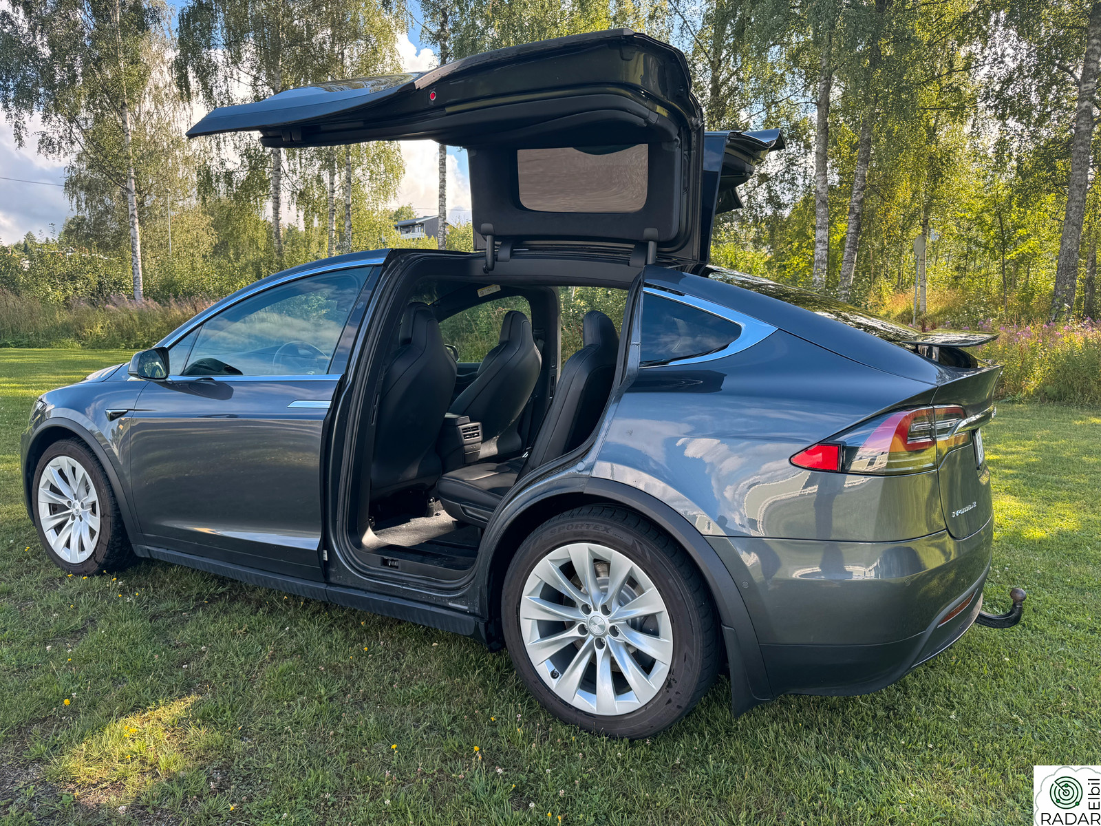 TESLA Model X 75D 4WD 7-s | Premiun lyd | Krok | Vinterpakke