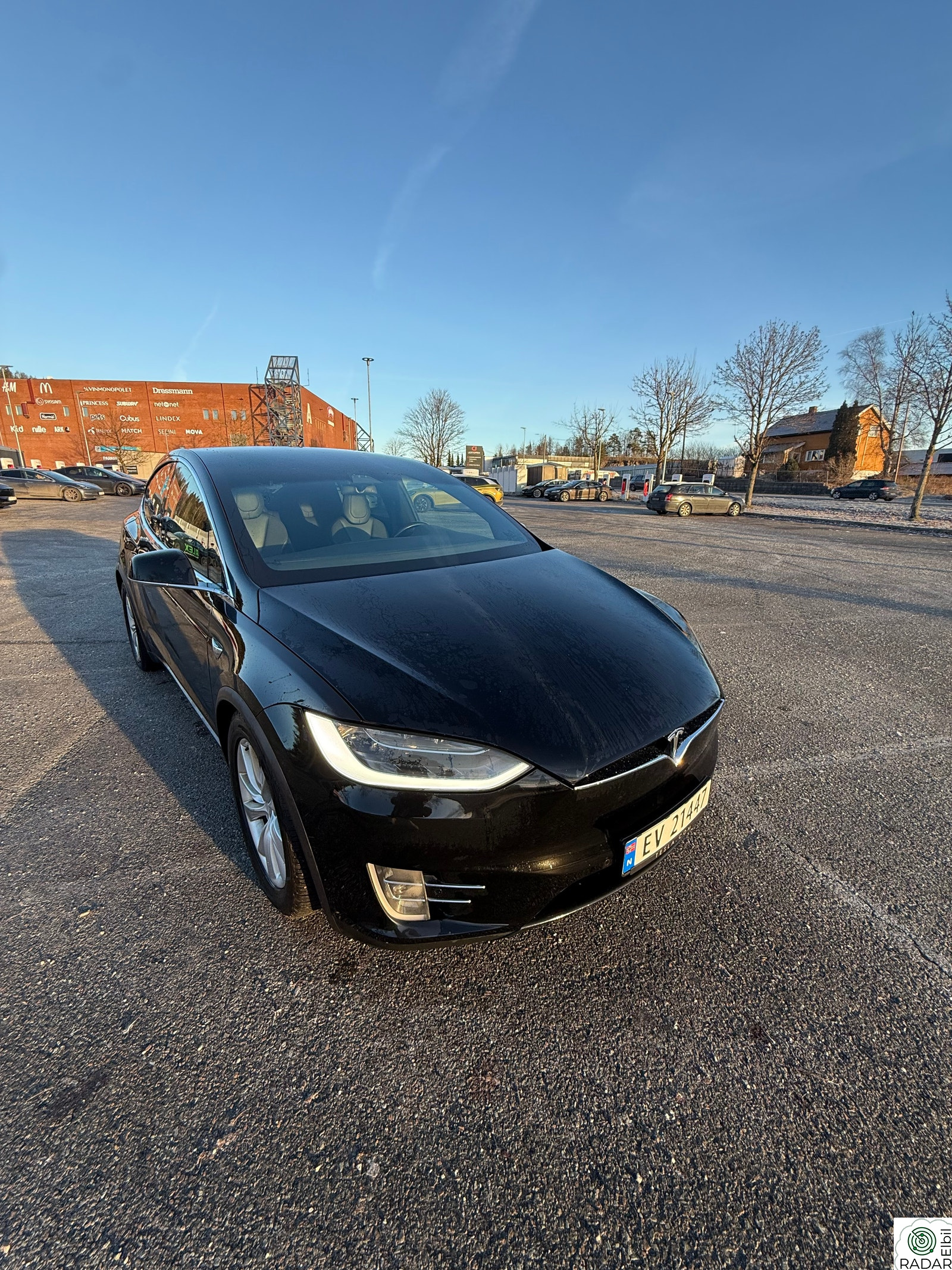 TESLA Model X 75D/ AP 2,5 EAP/ HiFi lyd/ CCS/ MCU2/ Vinterpakke/ Krok