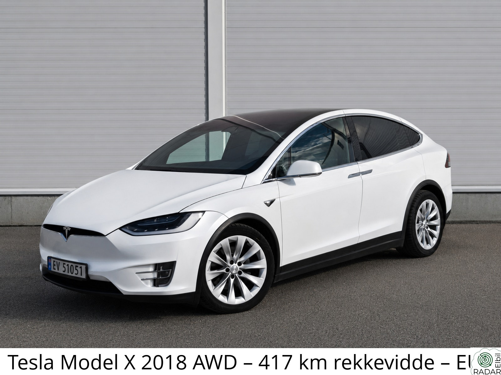 TESLA Model X 2018 - AWD - Strøken - Topp utstyrt - EU til 2027