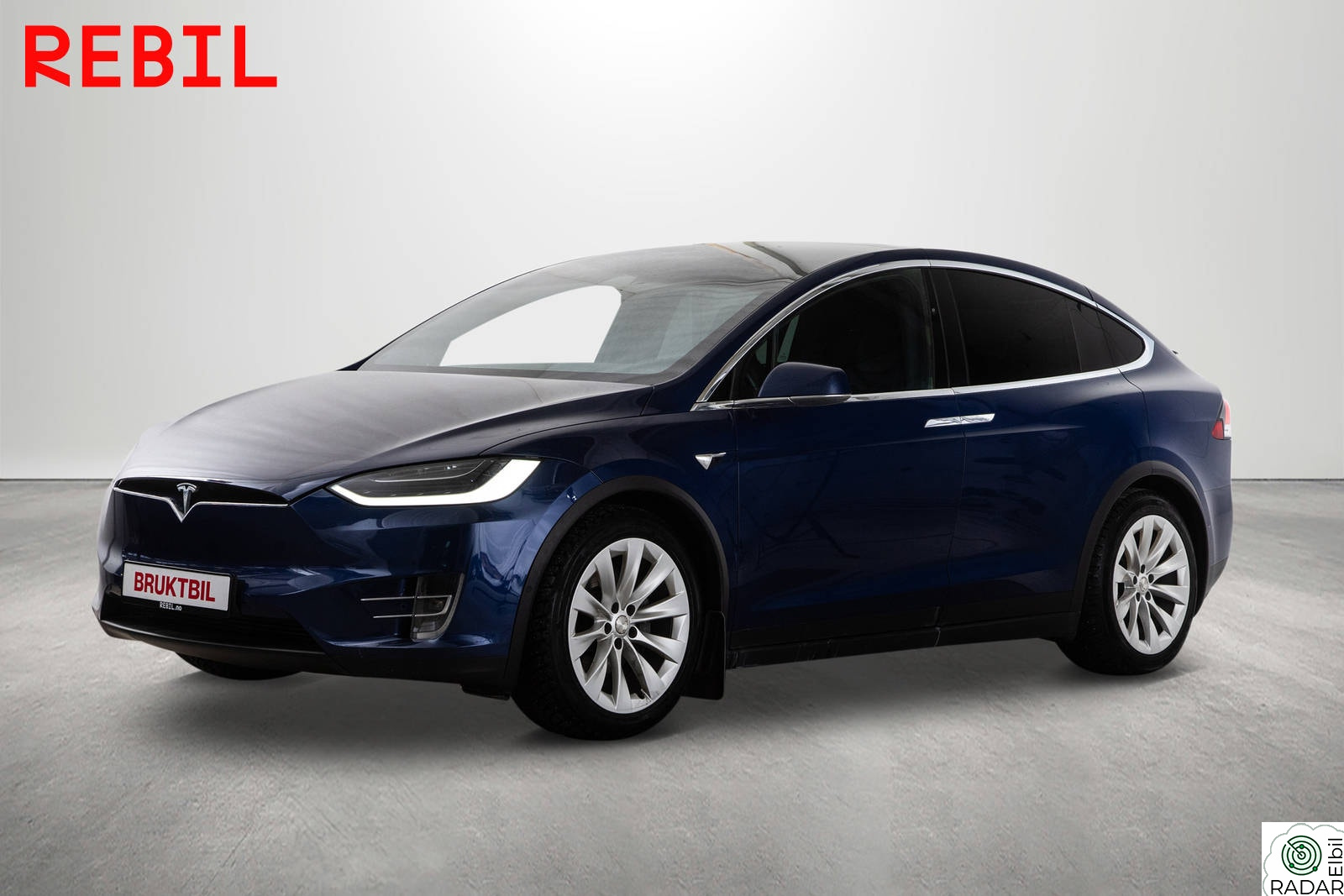TESLA Model X 75D (417km) 5-seter/Skinn/EAP/CCS/MCU2/R.Kam/Krok