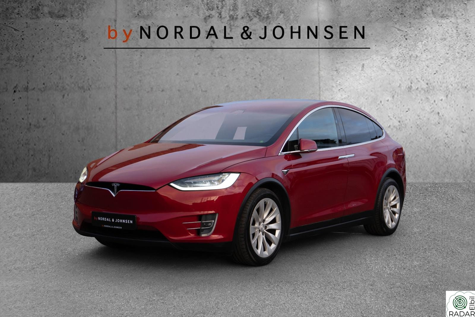 TESLA Model X 7SETER ENHANCED-AUTOPILOT NAVIGASJON LUFT NETFLIX DAB+