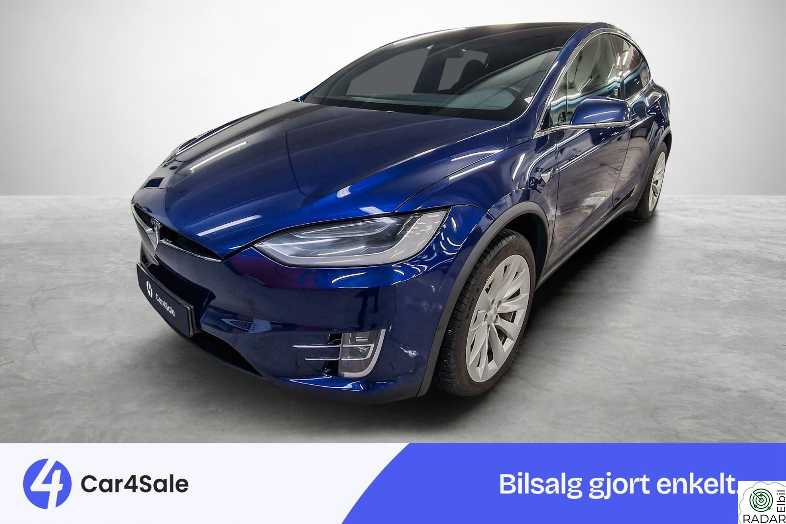 TESLA Model X 100D 7-s / Premium / Luft / AP / Vinter / Skinn / MCU2+