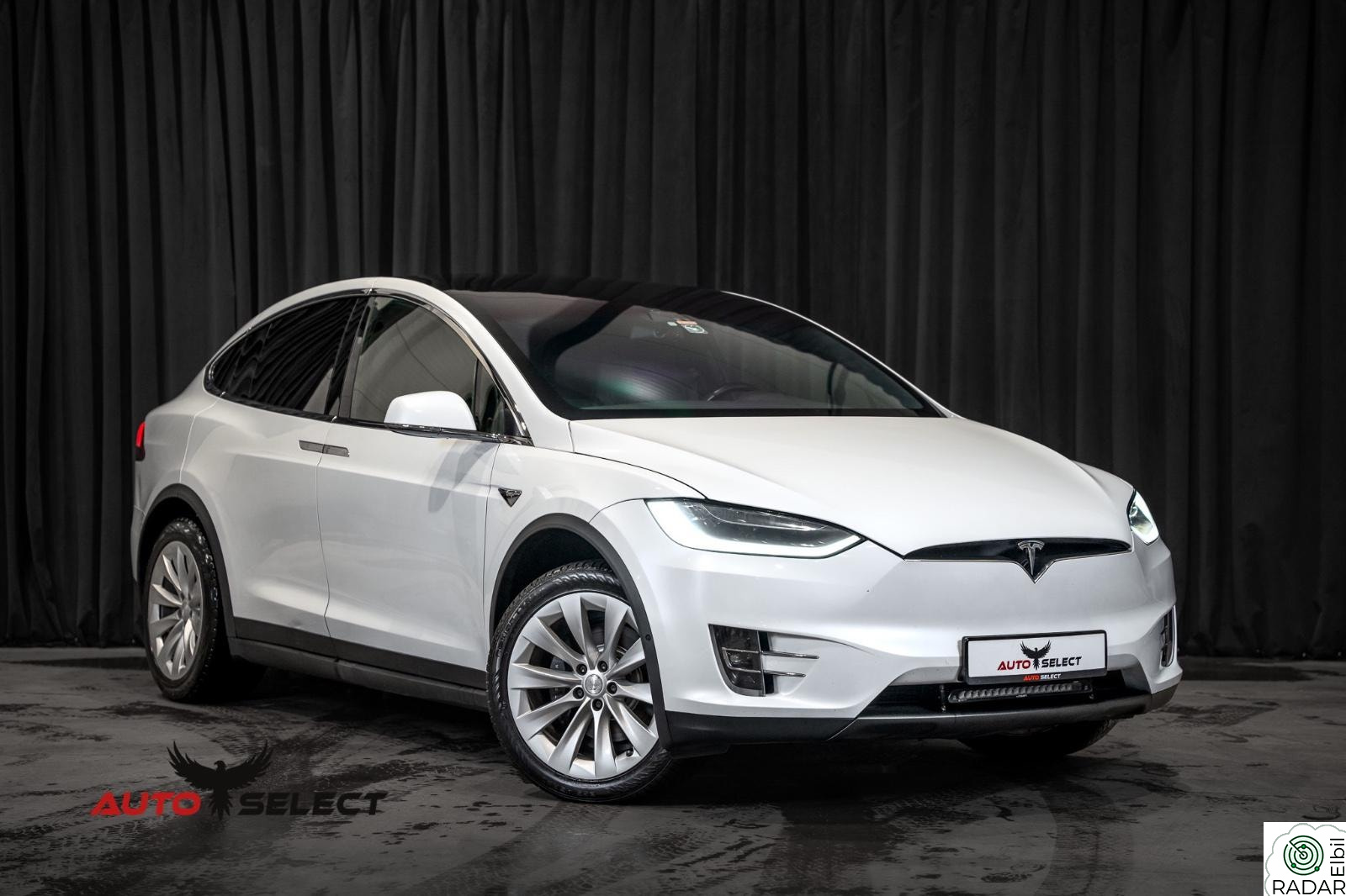 TESLA Model X 100D Raven/6-Seter/Premium/Vinterpakke/Krok/AutoPilot