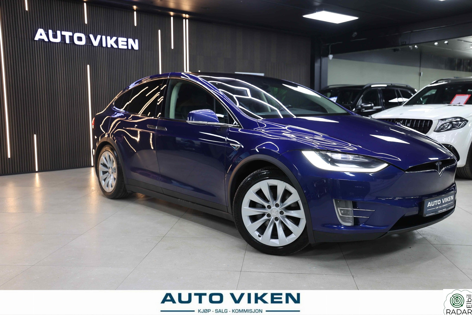 TESLA MOTORS Model X 90D-490K.R.V-525HK-4X4-6SETER-GRATISLADING-MCU2-CCS-A.P