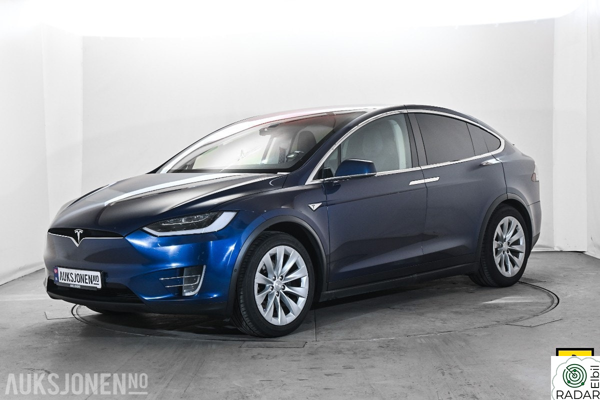 TESLA MOTORS Model X 90D 7 SETER CCS TILHENGERFESTE PANORAMA KAMERA
