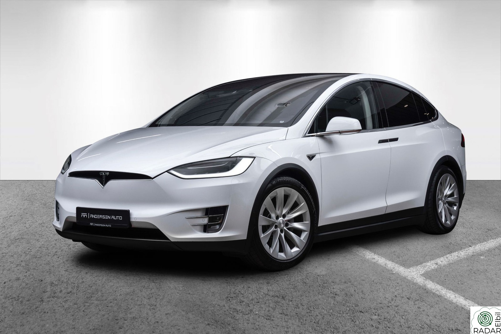 TESLA MOTORS Model X 75D - 6 seter - AP - Luft - HIFI - CCS - H.feste +++