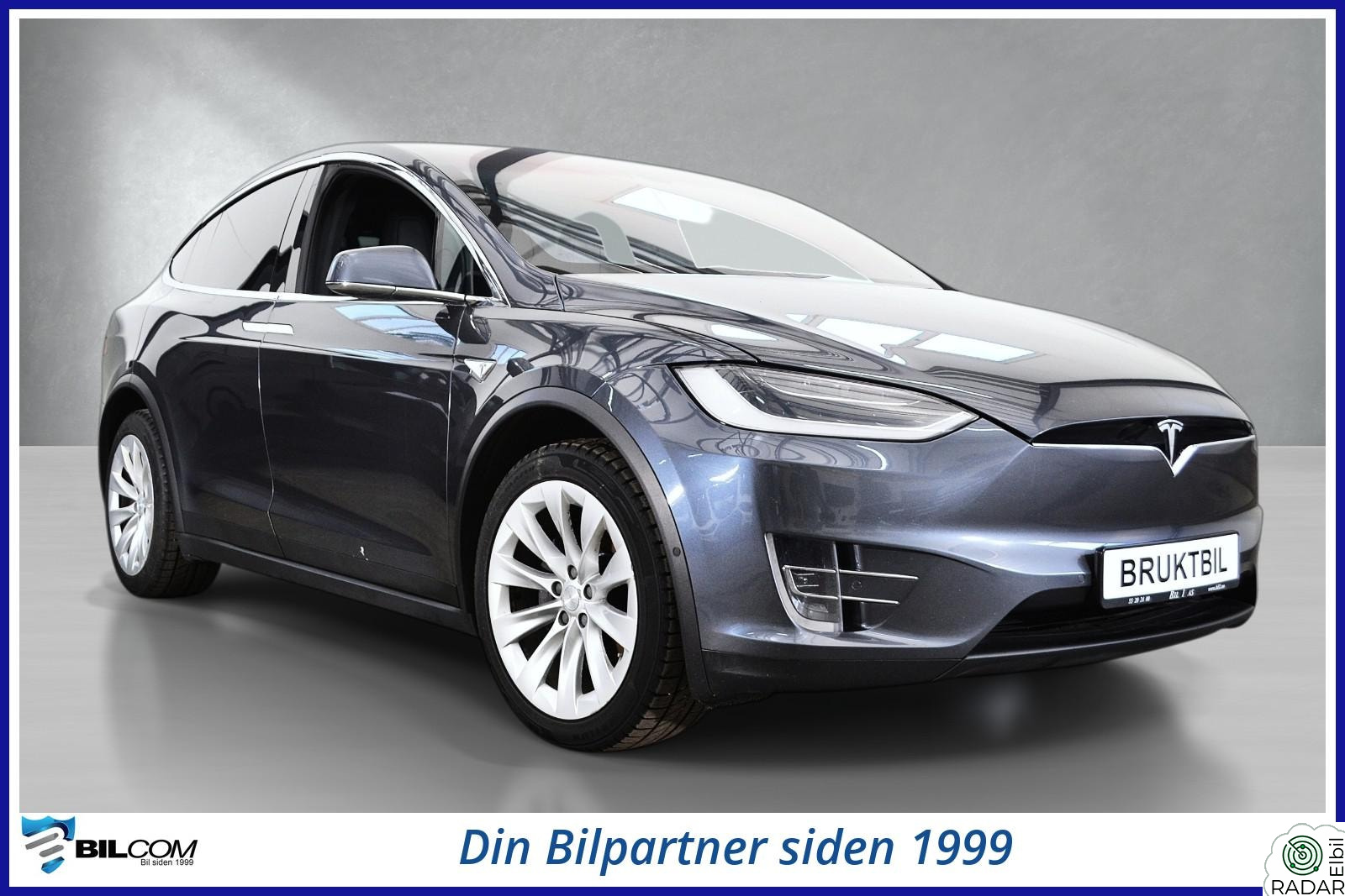 TESLA MOTORS Model X 90X 489WLTP FRI LADING! 6 seter/