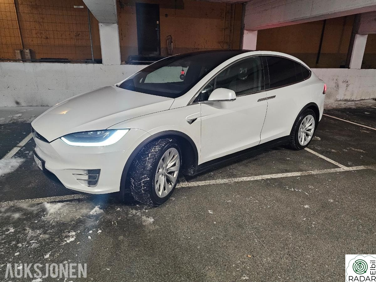 TESLA MOTORS Model X 75D 5-seter CCS AUTOPILOT 2.0 NAF TEST HENGERFESTE SOLT