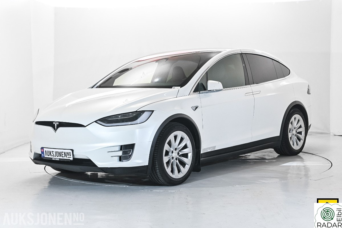 TESLA MOTORS Model X 100D LONG RANGE 6 SETER HENGERFESTE VINTERPAKKE CCS