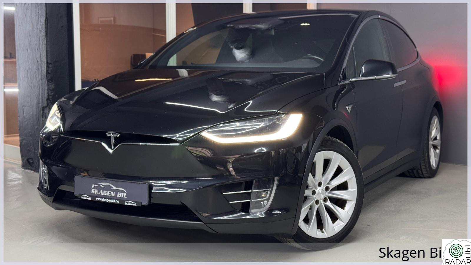 TESLA Model X 75D- NYLIG EU GODKJENT-RYGGEKAMERA-HENGERFESTE++