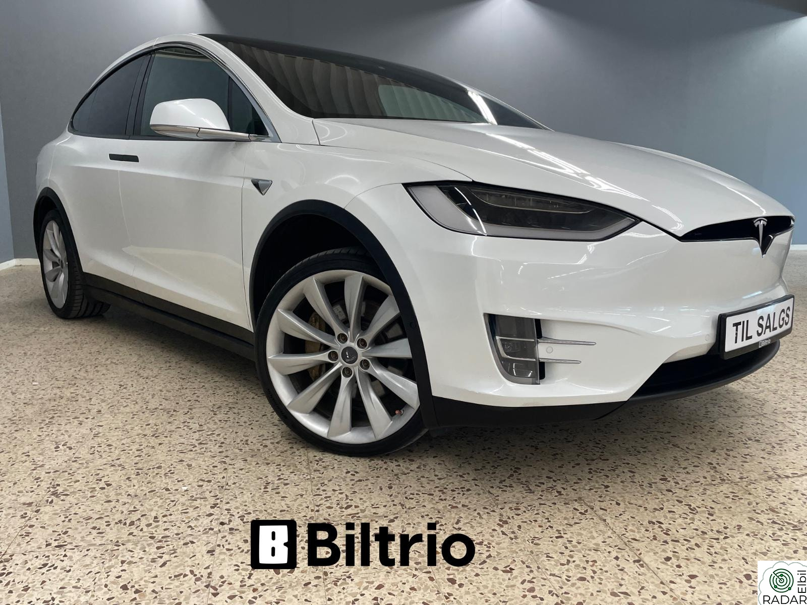 TESLA Model X 75D | AWD | 524hk | Panorama | Krok | Luftfjæring