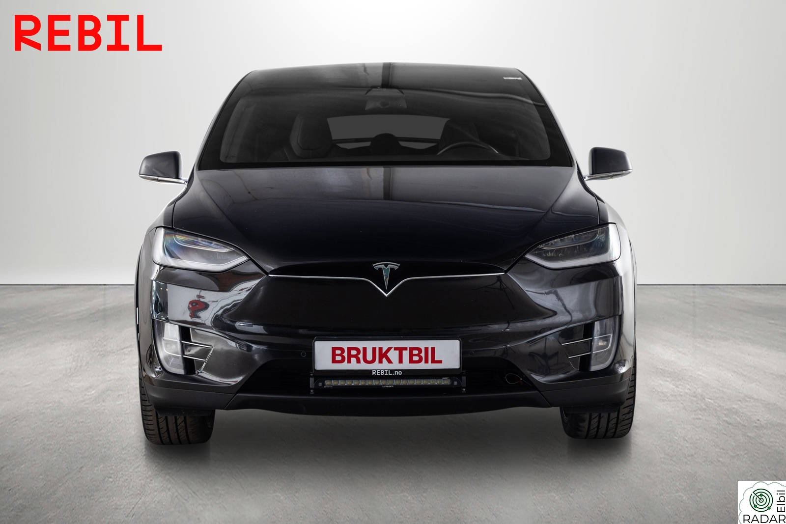 TESLA Model X 417km (75kWh), 75D, 7-seter, CCS, Hengerfeste