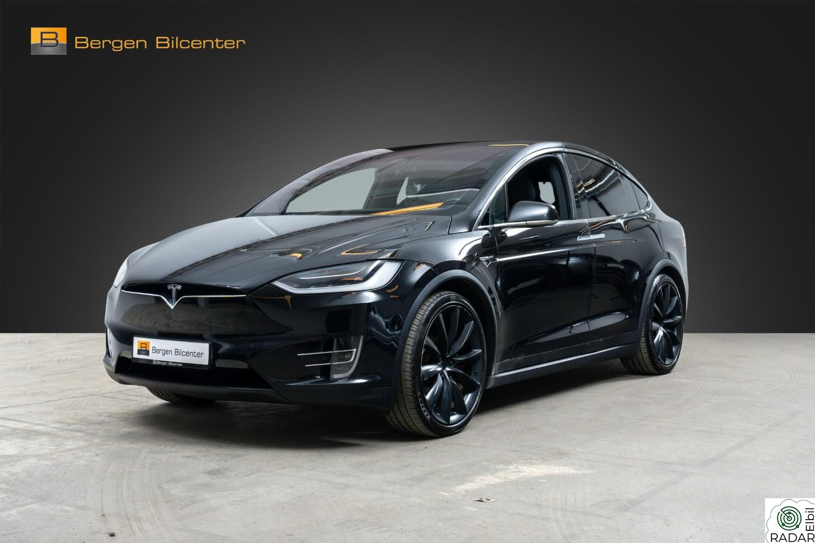 TESLA Model X 75D Tilhengerfeste S+V Hjul Ryggekamera