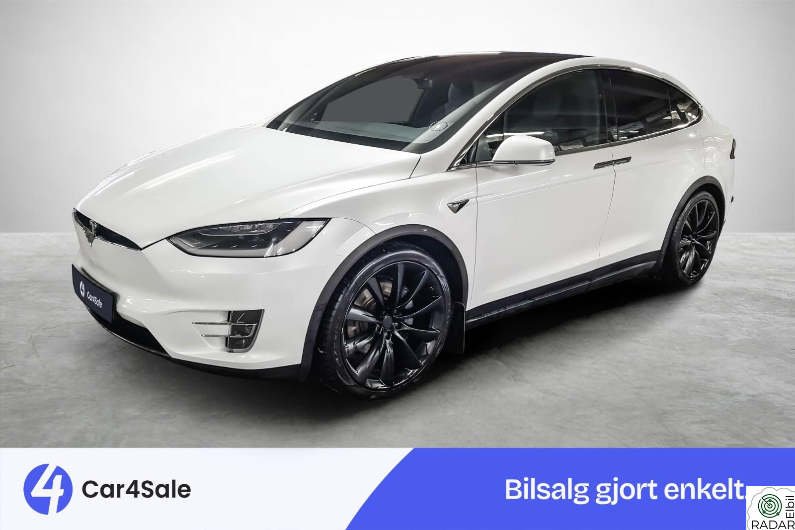 TESLA Model X 75D 417km / Oppgradert AP / CCS / MCU2 / Krok / 1 Eier