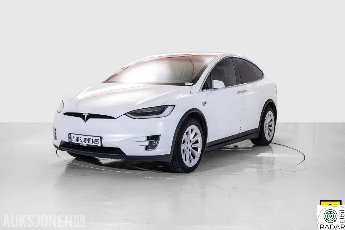 TESLA Model X 75D 7-SETER HENGERFESTE CCS ADAPTERSTØTTE PANORAMA