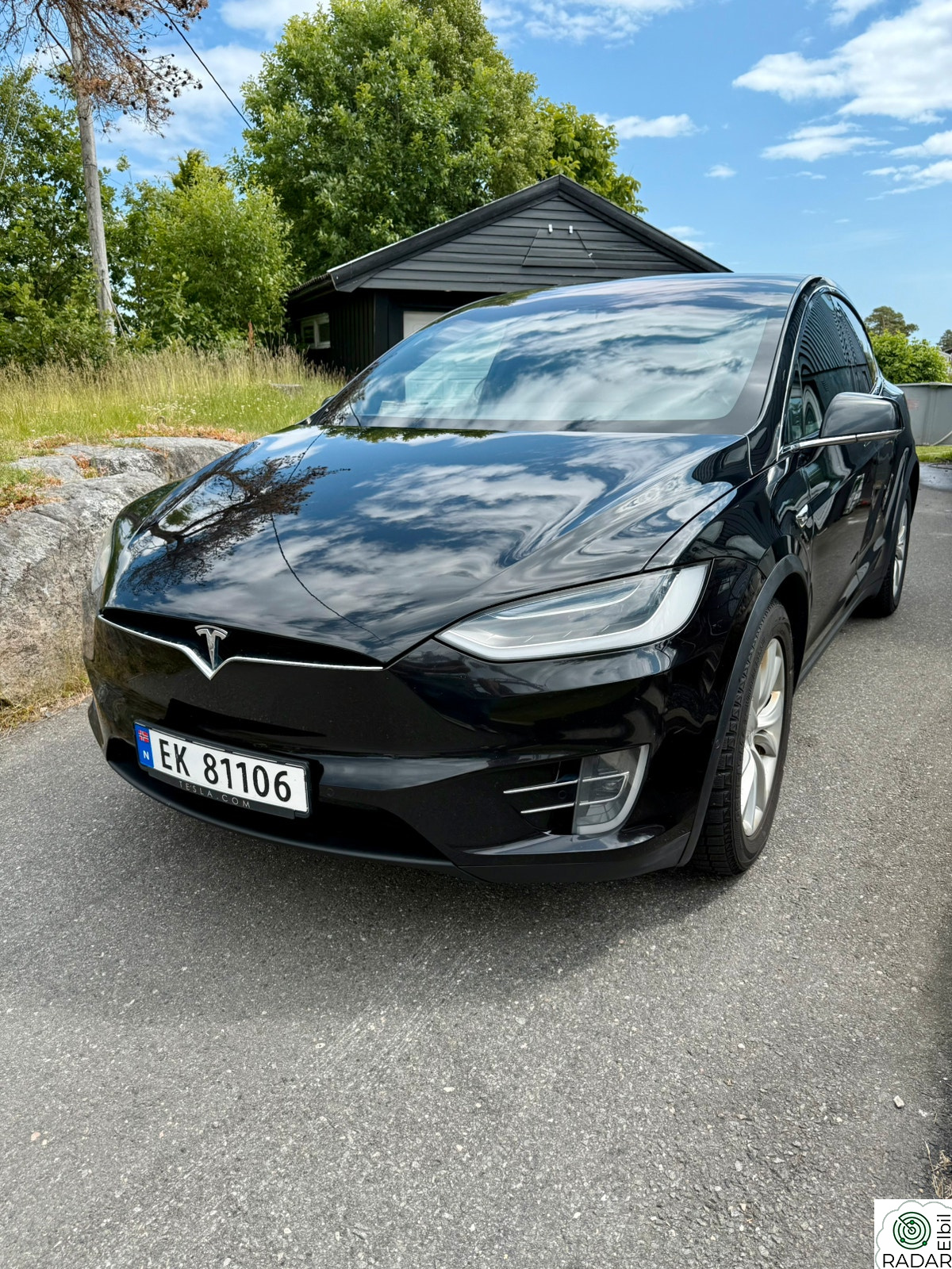 TESLA Model X 75D 4WD 5-s | MCU 2 | CCS oppgradert