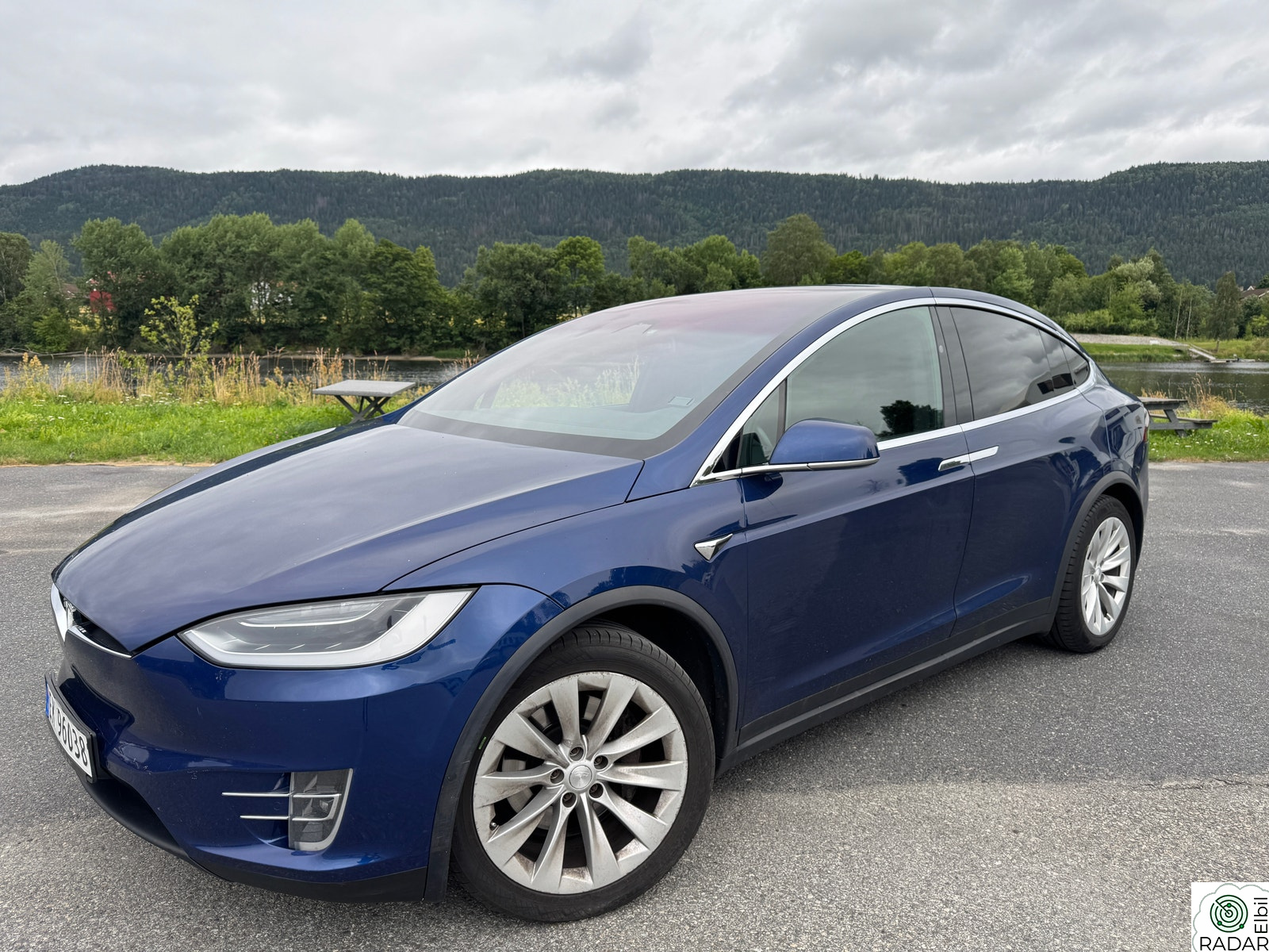 TESLA Model X 75D 4WD 5-s  - hengerfeste - KUN 95.000KM!