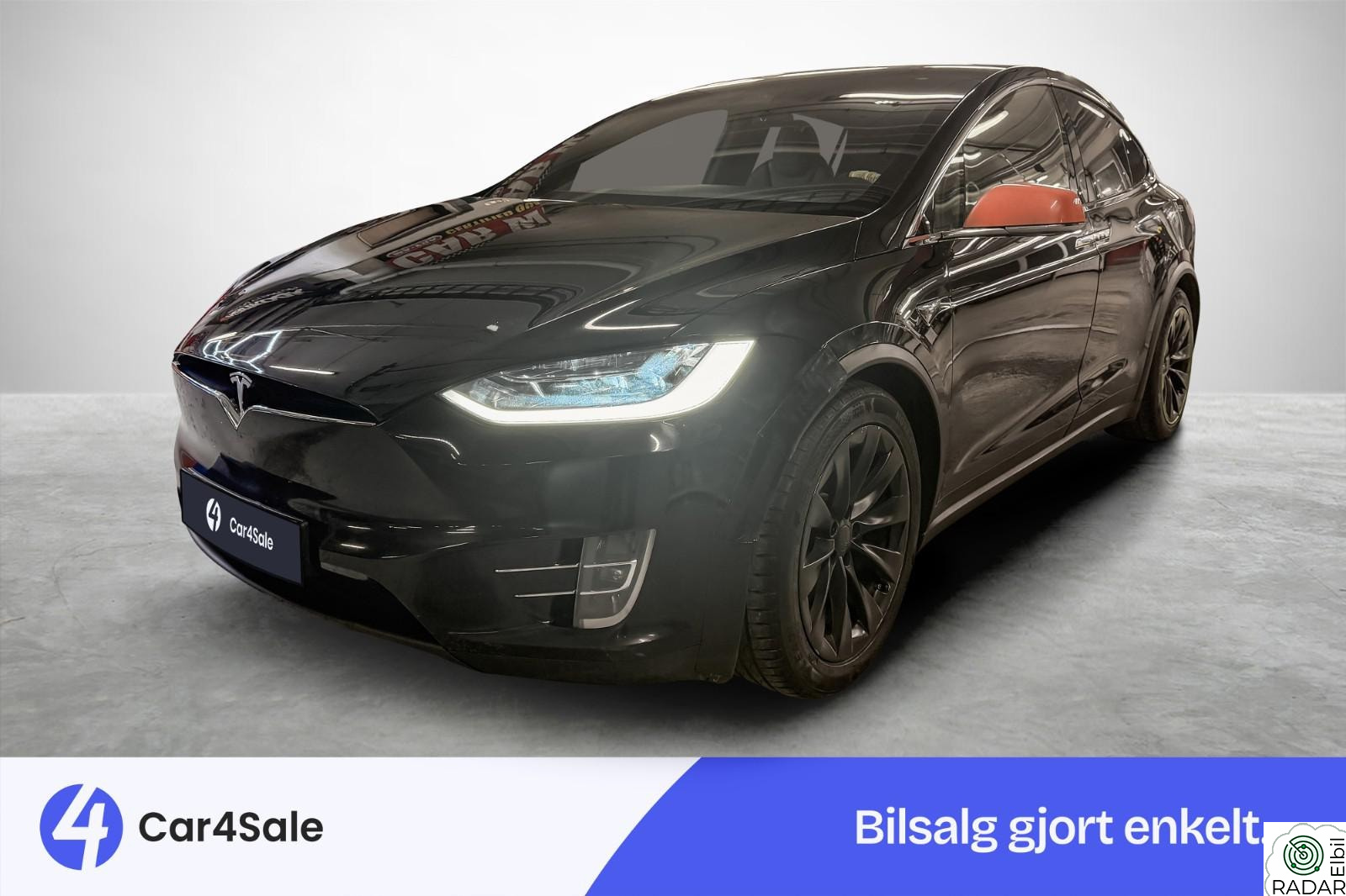 TESLA Model X 100D 485km / EAP / Krok / Premium / HiFi / Vinter ++