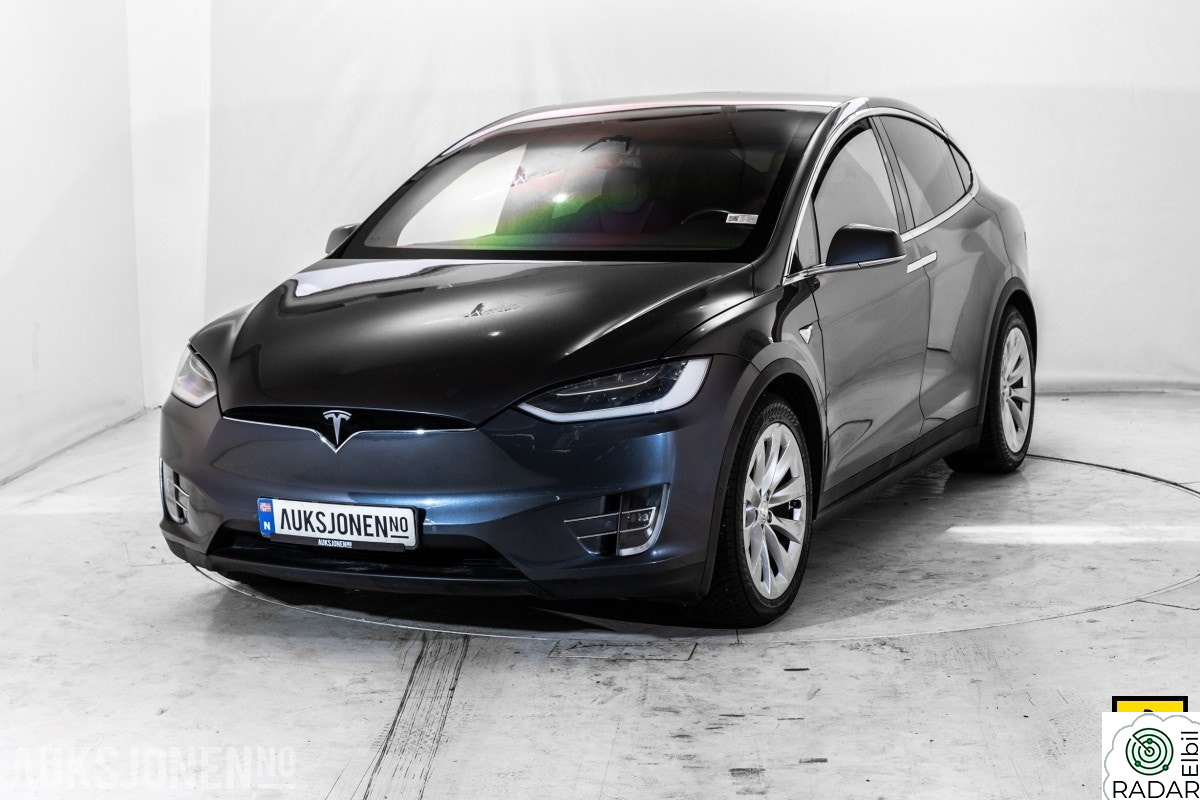 TESLA Model X 100D 6 SETER PREMIUM LYD & INT. HENGERFESTE AUTOPILOT V