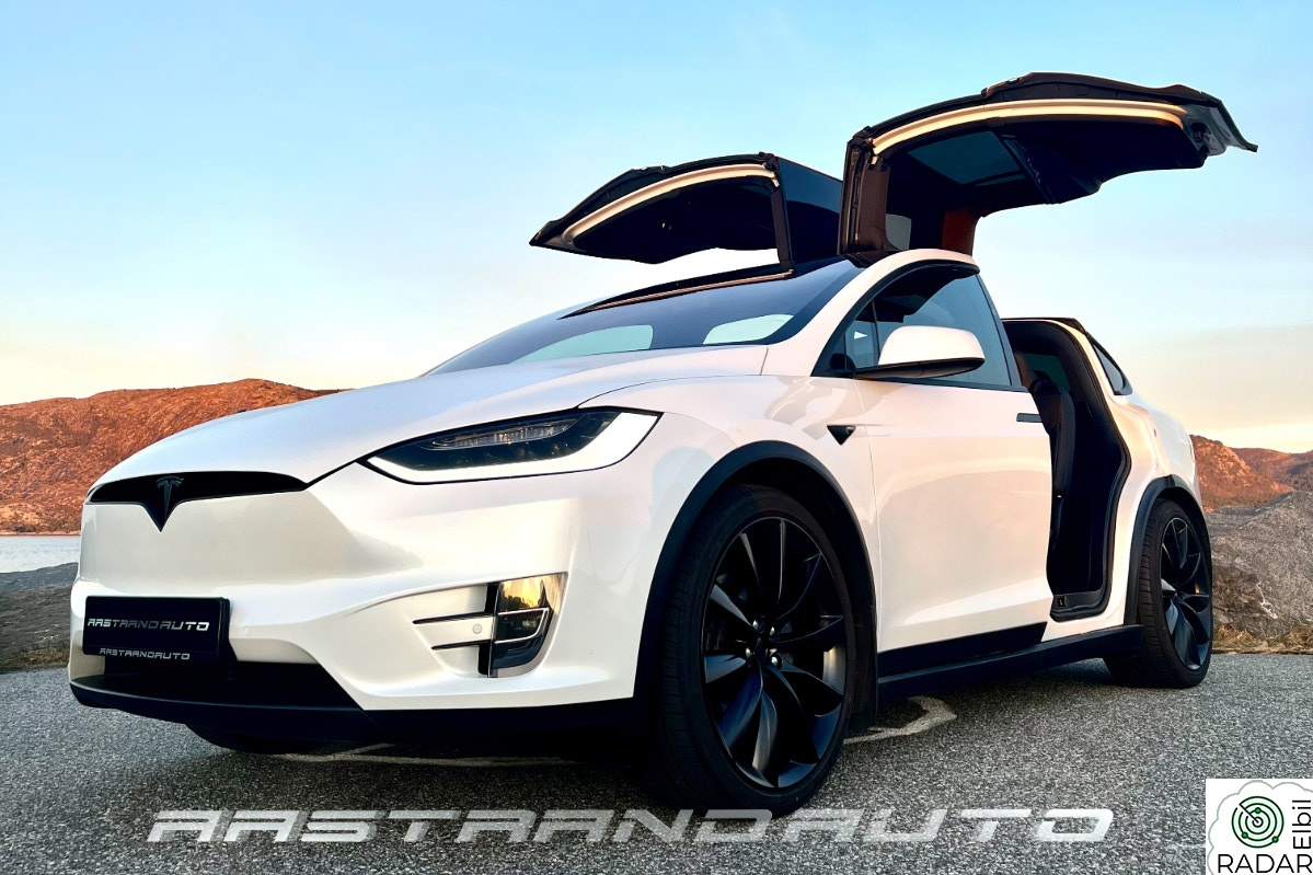 TESLA Model X PREMIUM|7S|562HK|RAVEN|KROK|ALT UTS|22"|CCS|STRØKEN