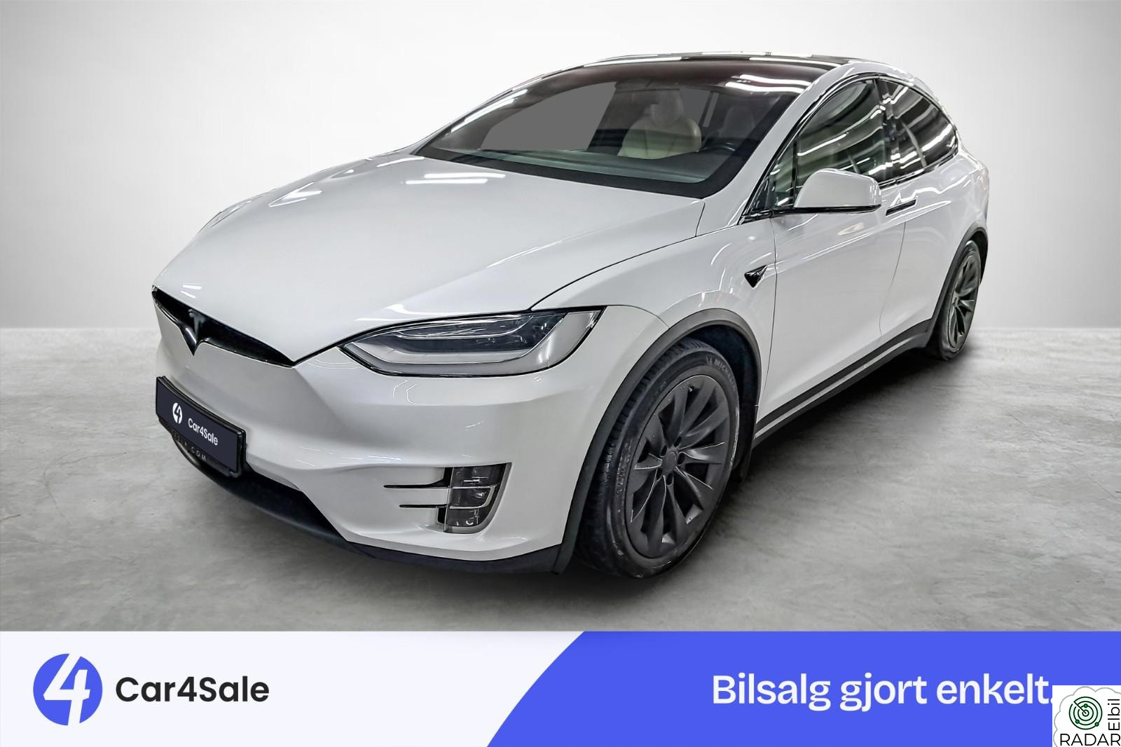 TESLA Model X Long Range Raven 6S / Premium / Krok / HiFi / Vinter