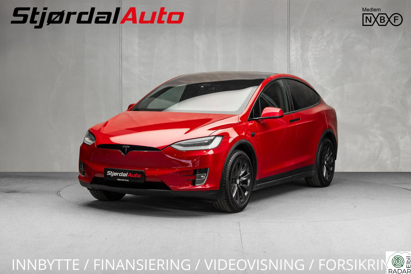 TESLA Model X LR 100D RAVEN/7SETER/AUTOPILOT/KROK/LED/507KM/P.LYD/S+V