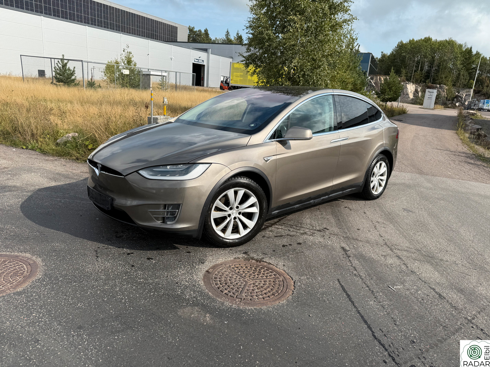 TESLA MOTORS Model X 90D,GRATIS LADING,6-SETER,EU-OK 5-27