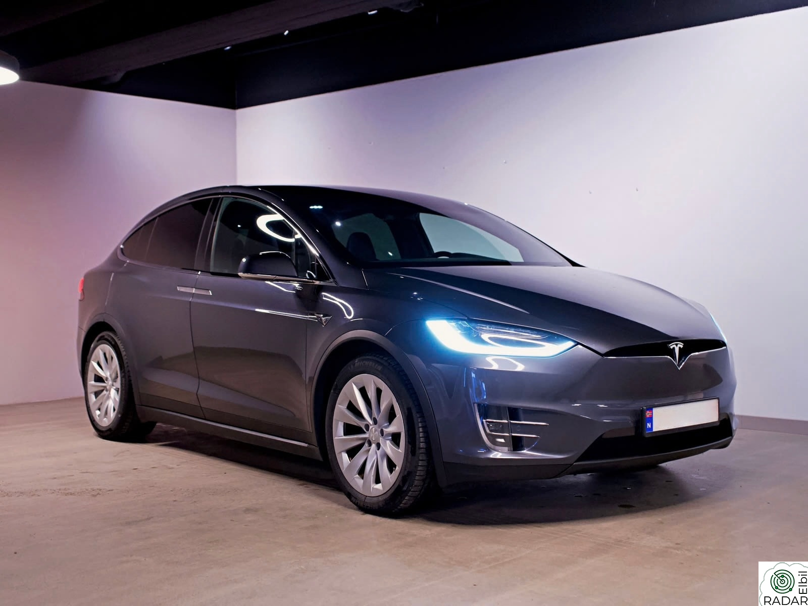 TESLA MOTORS Model X 75D / Gratis lading / 1 eier / Skinn,UltraHIFI+++