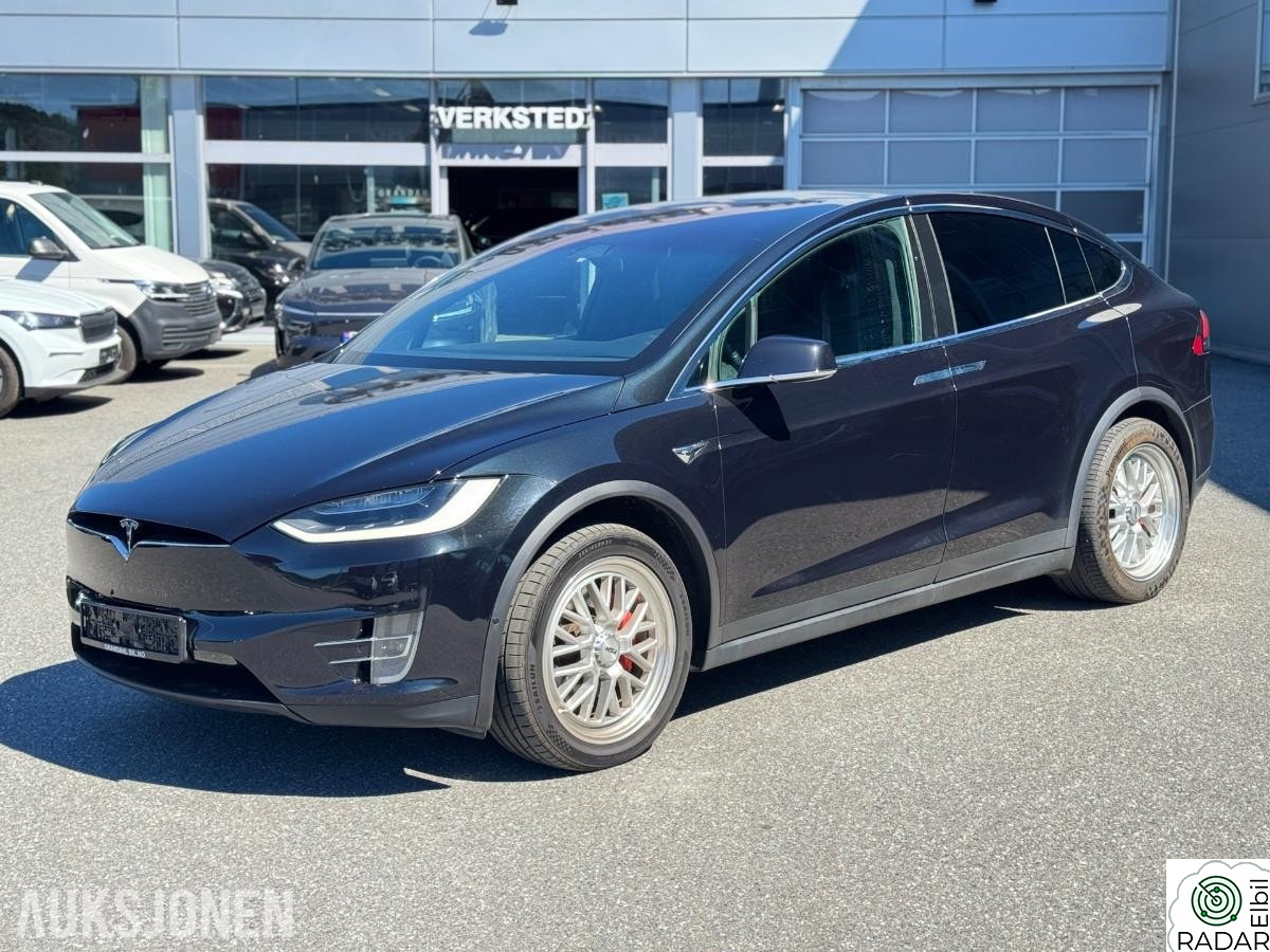 TESLA Model X 75D 5 SETER I KROK I NY EU - OK TIL 04.28 - VELHOLDT BI