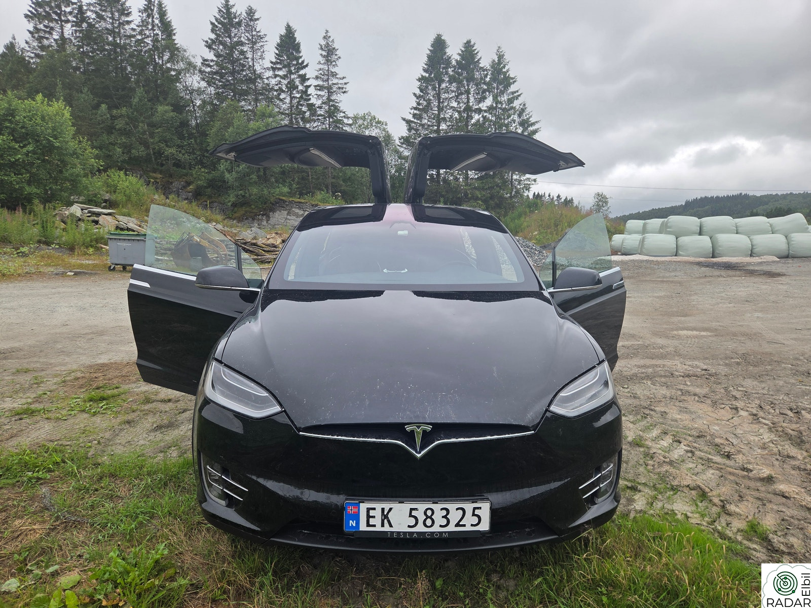 TESLA Model X 75D/5seter/CCS/Vinterpakke/Nye dempere foran/EU27