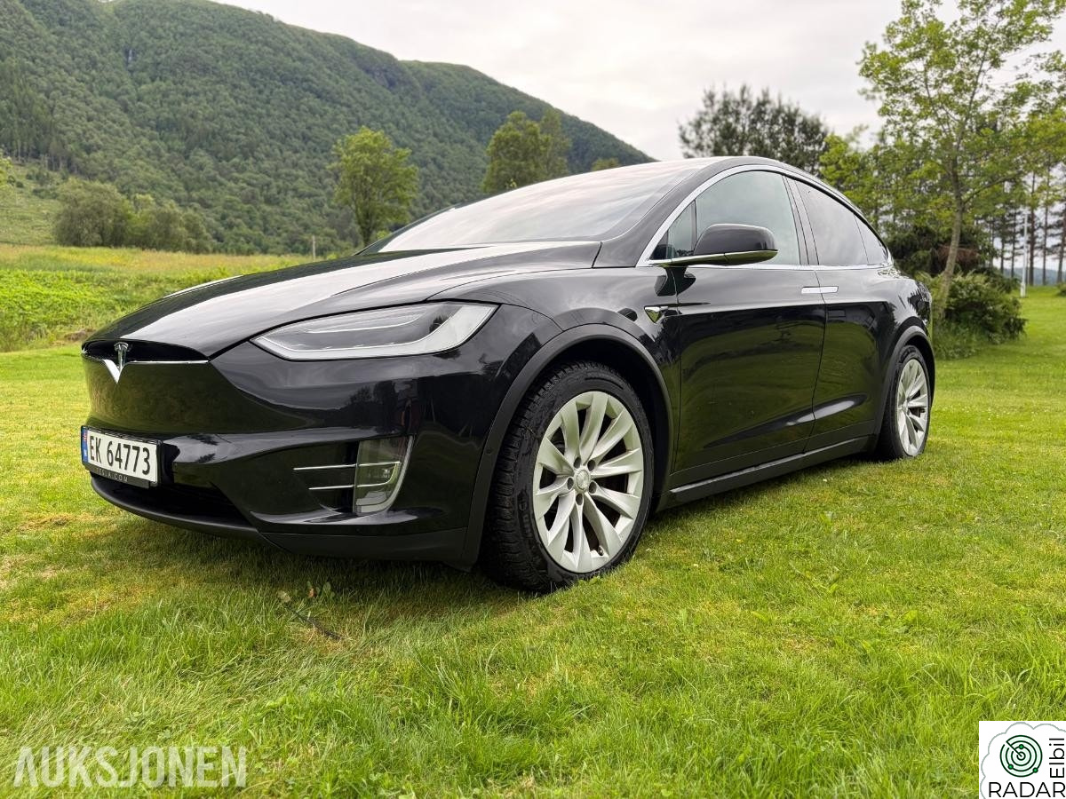 TESLA Model X Long Range 5-seter, Automat, Cruisekontroll, Hengerfest