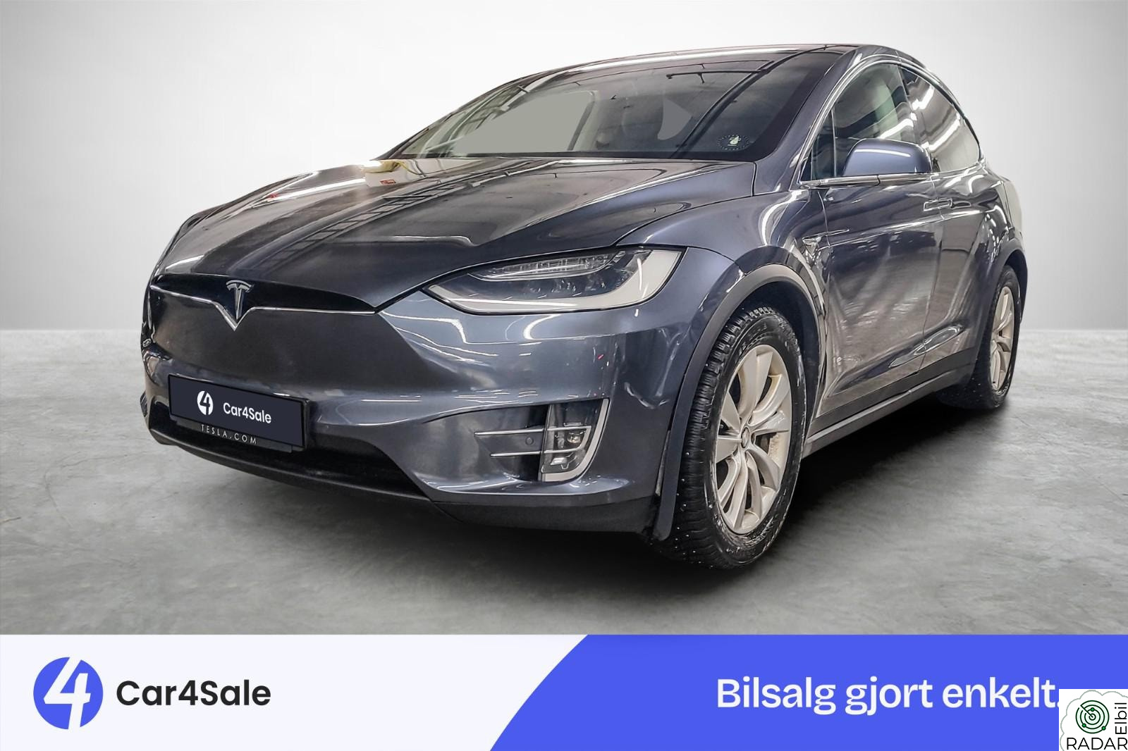 TESLA Model X 75D 417km / Krok / EU27 / Skinn / HIFI / Vinter / FSD++