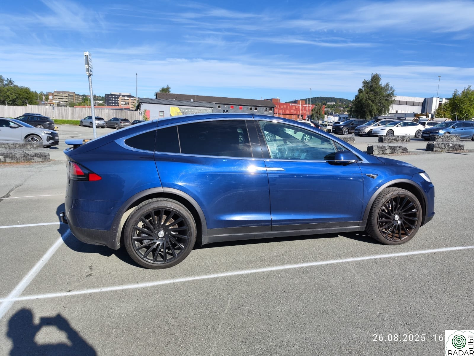 TESLA Model X Veldig pen, fin farge  registrert 1. gang 19. 12.  2017