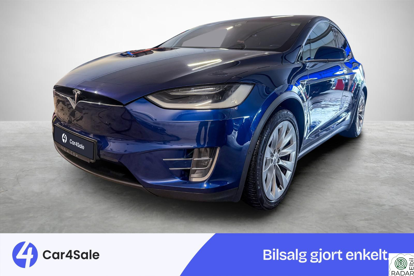 TESLA Model X 75D 7-seter / 417km / Krok / AP 2,5 / Luft / EU26 / S+V