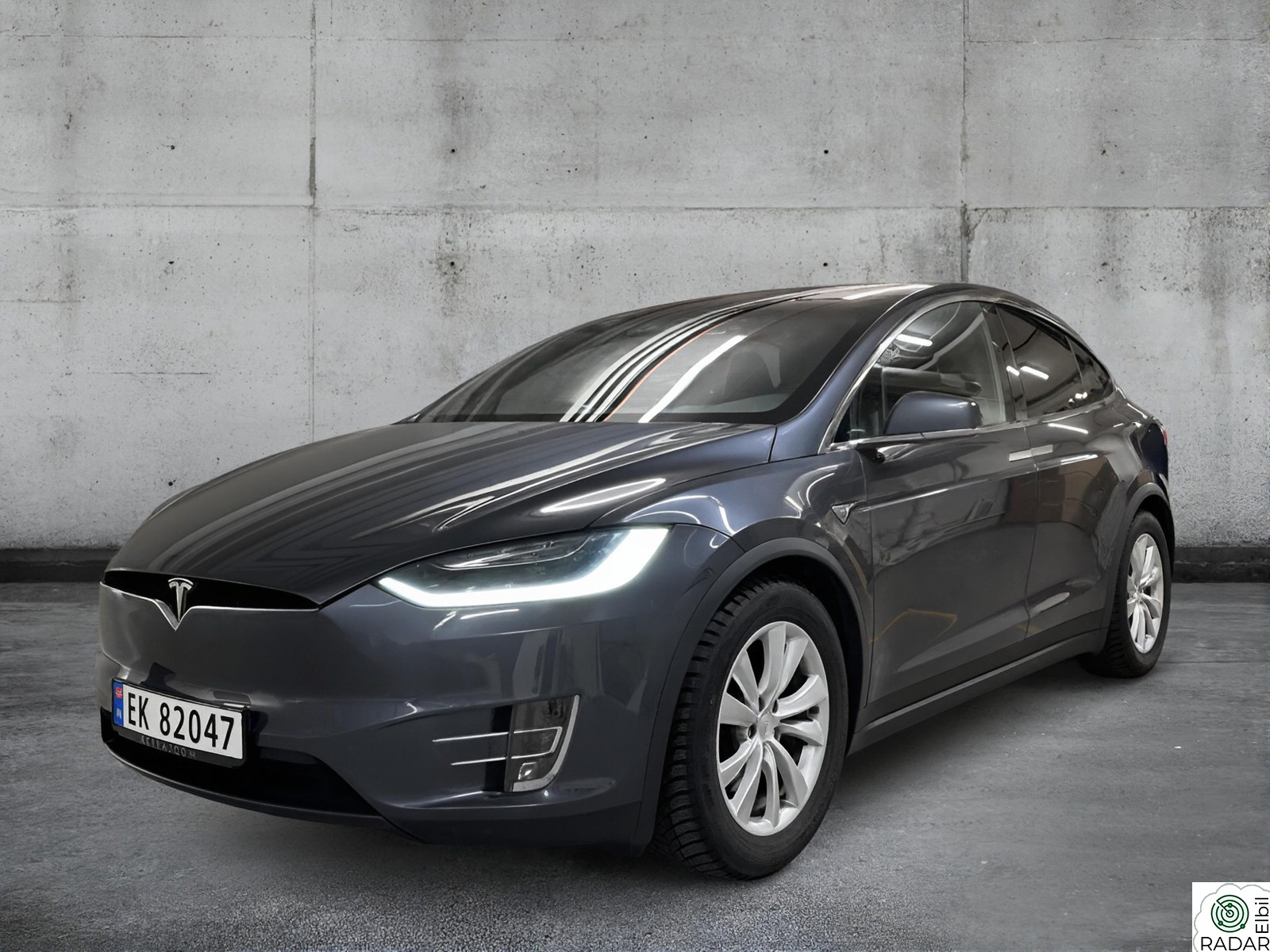 TESLA Model X 75D / 1EIER / AP2.5 /  LUFTFJÆR / KROK / CCS+