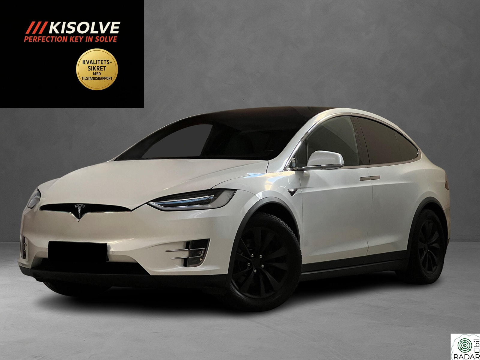 TESLA Model X Tesla Model X 75D 2018 | Luftfjæring | Hengerfeste |a