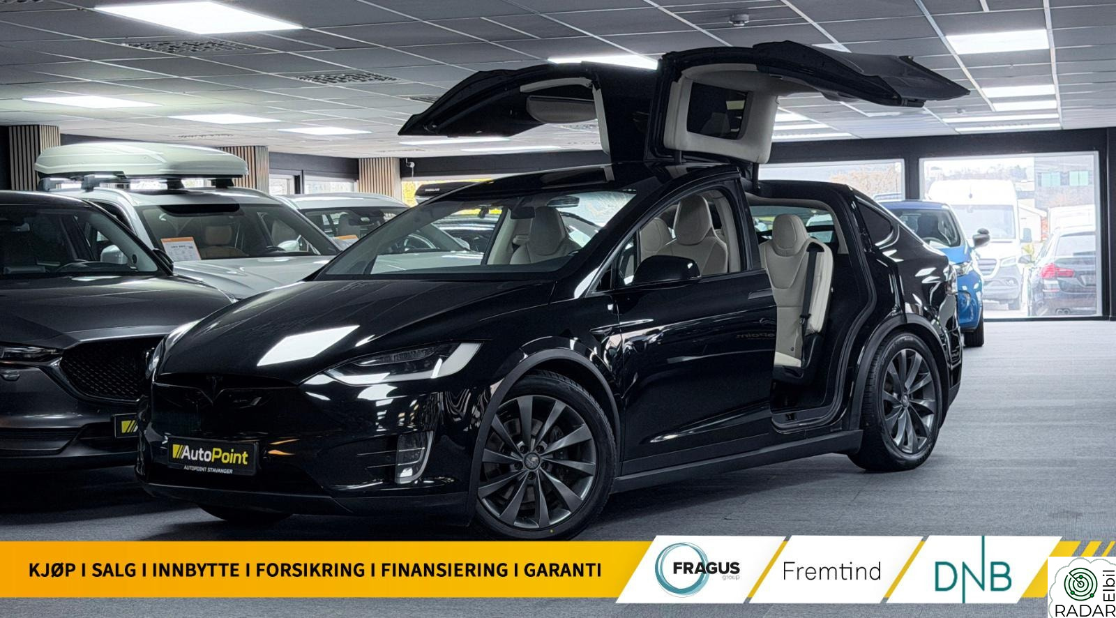 TESLA Model X 75D/AWD/525HK/7-SETER/22"/KROK/EU.04.2028