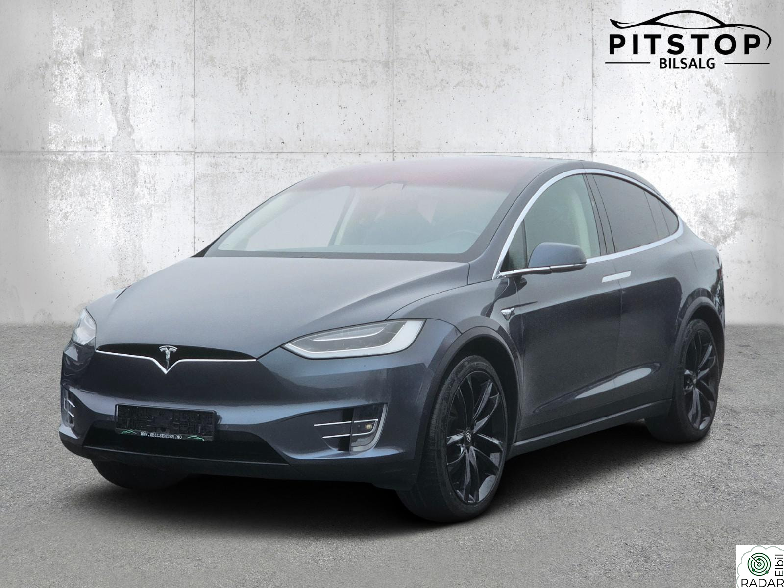 TESLA Model X 75d AWD EAP Premium Krok Mye utstyr euok 01/28 God pris