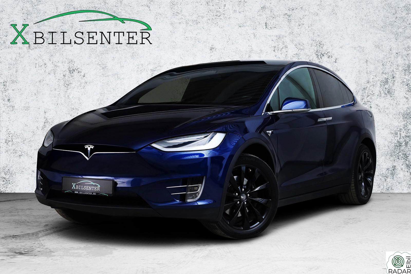 TESLA Model X 75D AWD 525HK // AUTOPILOT MCU2 CCS LUFT HOMELINK KROK