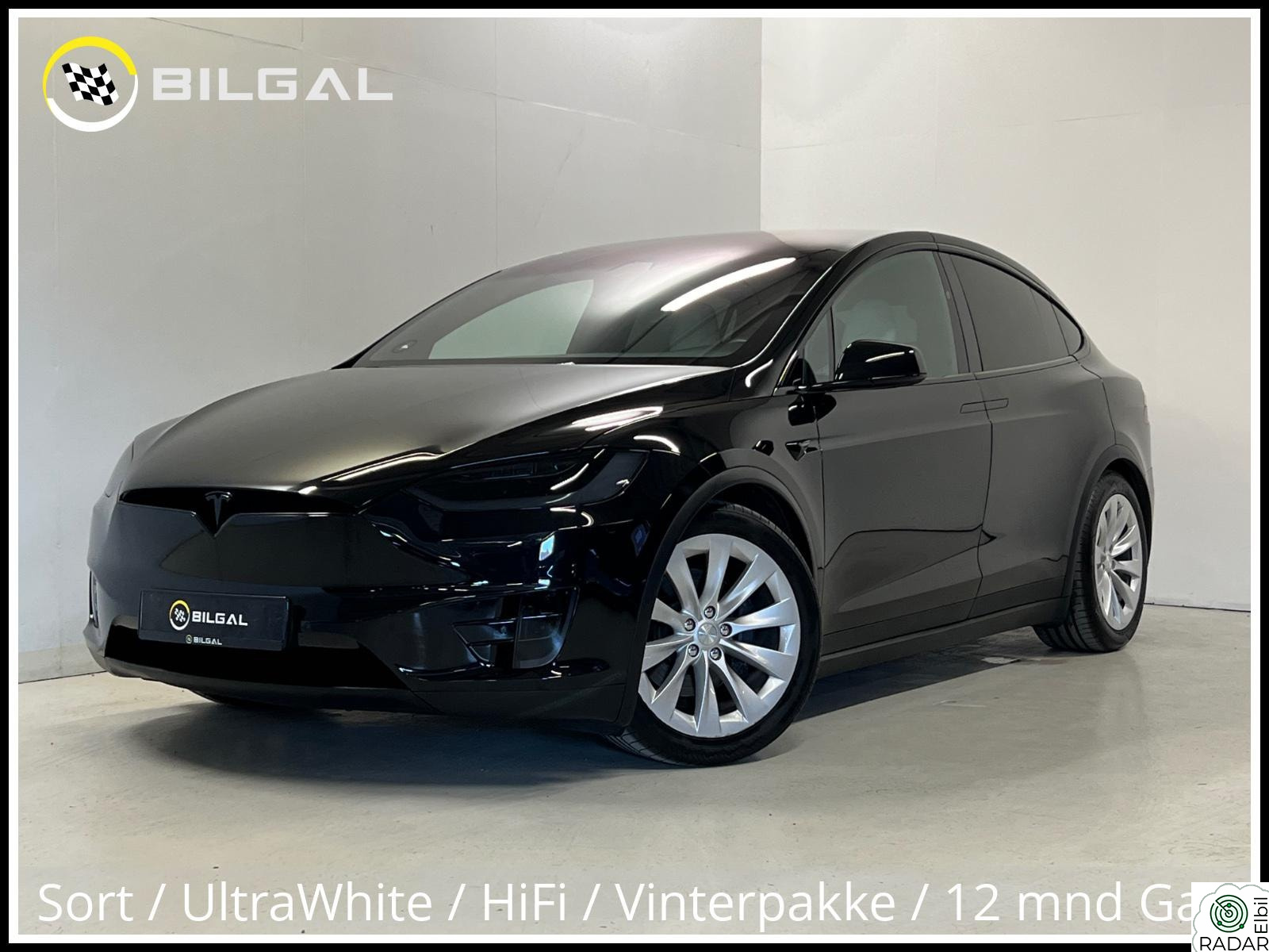 TESLA Model X 100D 525HK 4x4 HelSort 7-SETER MCU2 FSD-AutoPilot Luft
