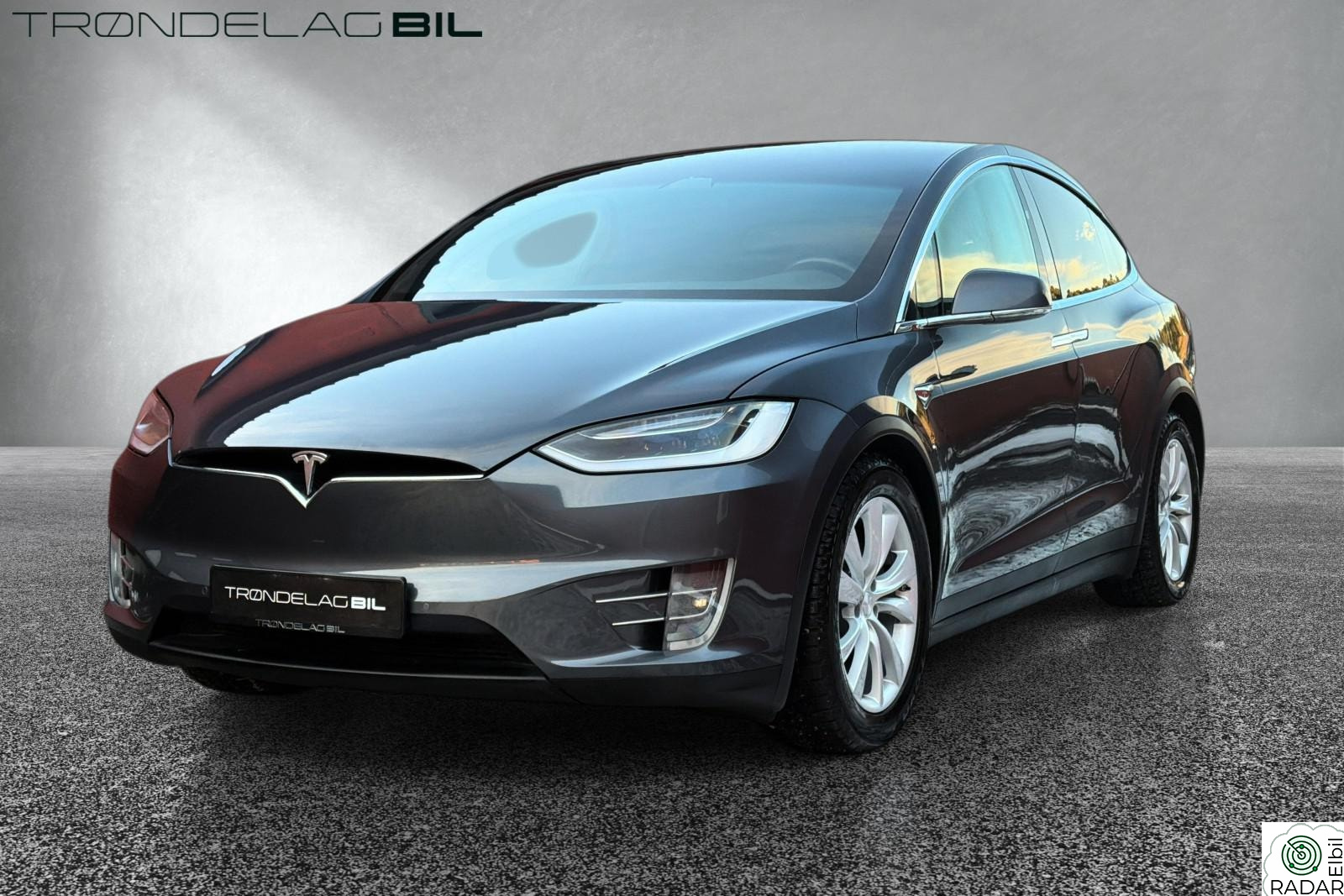 TESLA Model X 75D 7-SETER*MCU2*HIFI*KROK*SKINN*kr. 2.395,- per mnd!