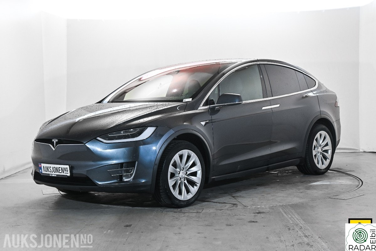 TESLA Model X 75D EN EIER HENGERFESTE VINTERPAKKE PREMIUM LYD