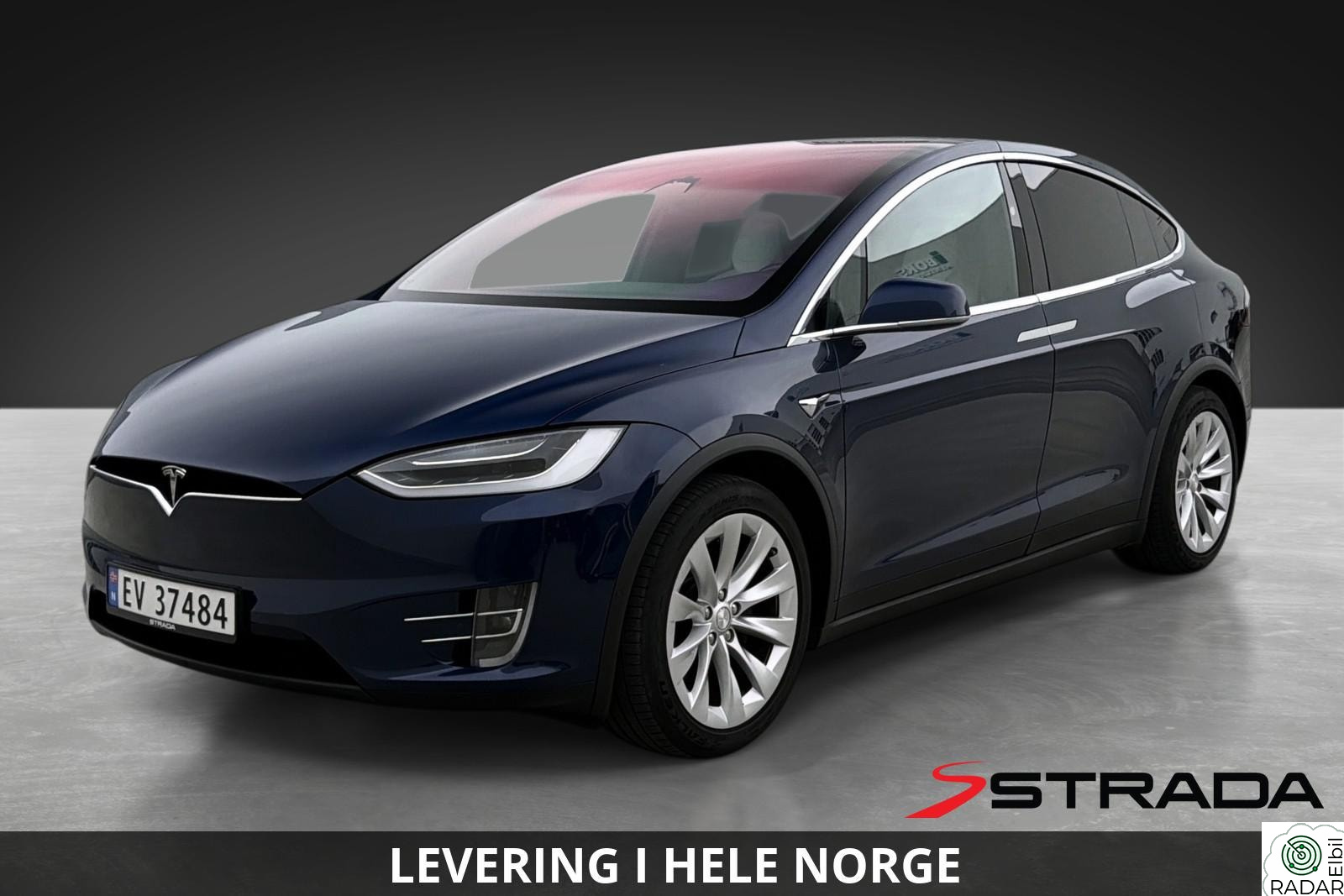 TESLA Model X 7-SETER/MCU2/AP2.5/KROK/2250KG/BATTERITEST 88,9%/LUFT