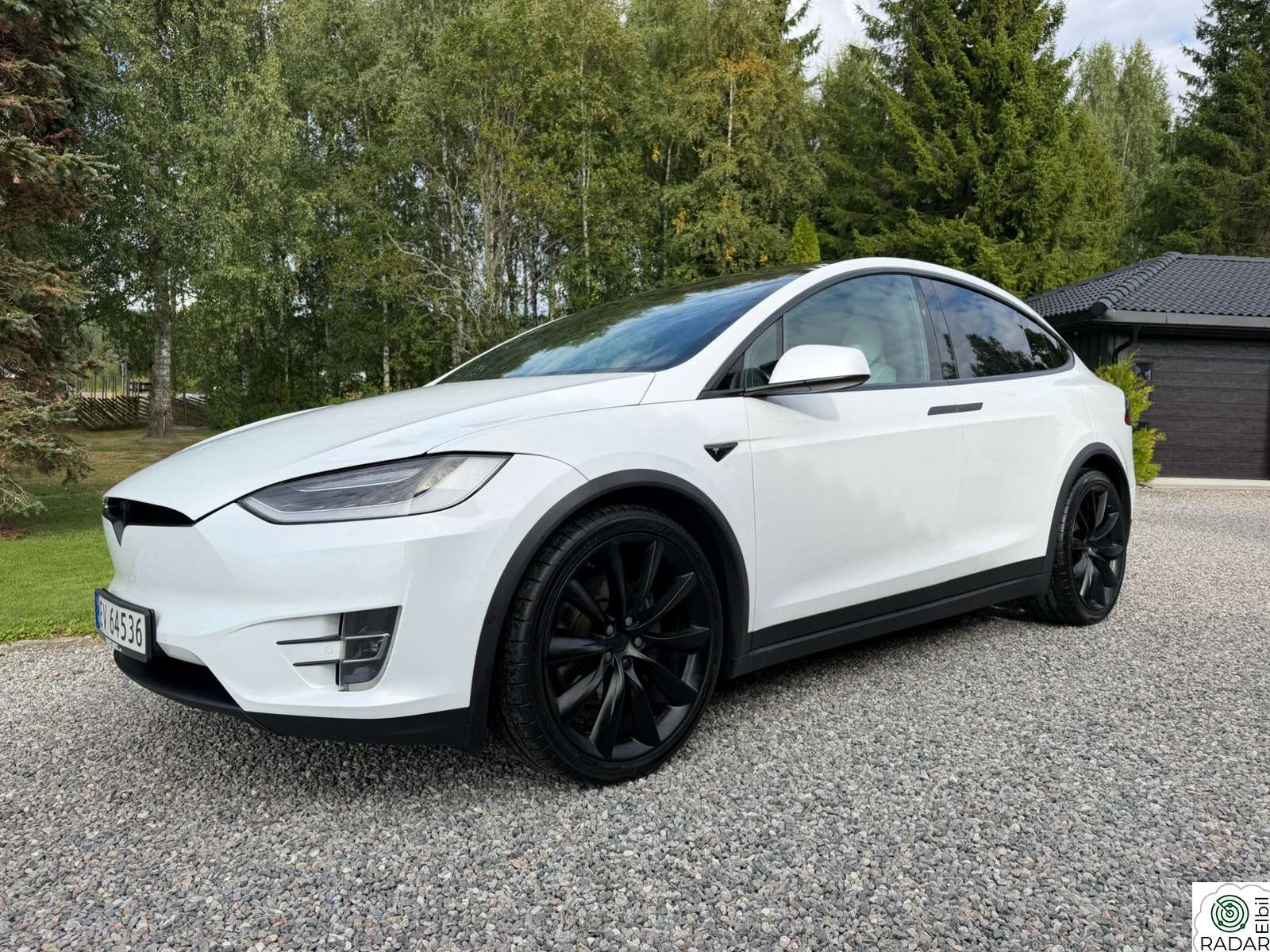 TESLA Model X 100D, 6-Seter premium, MCU2, HIFI, CCS, krok, ny EU ++