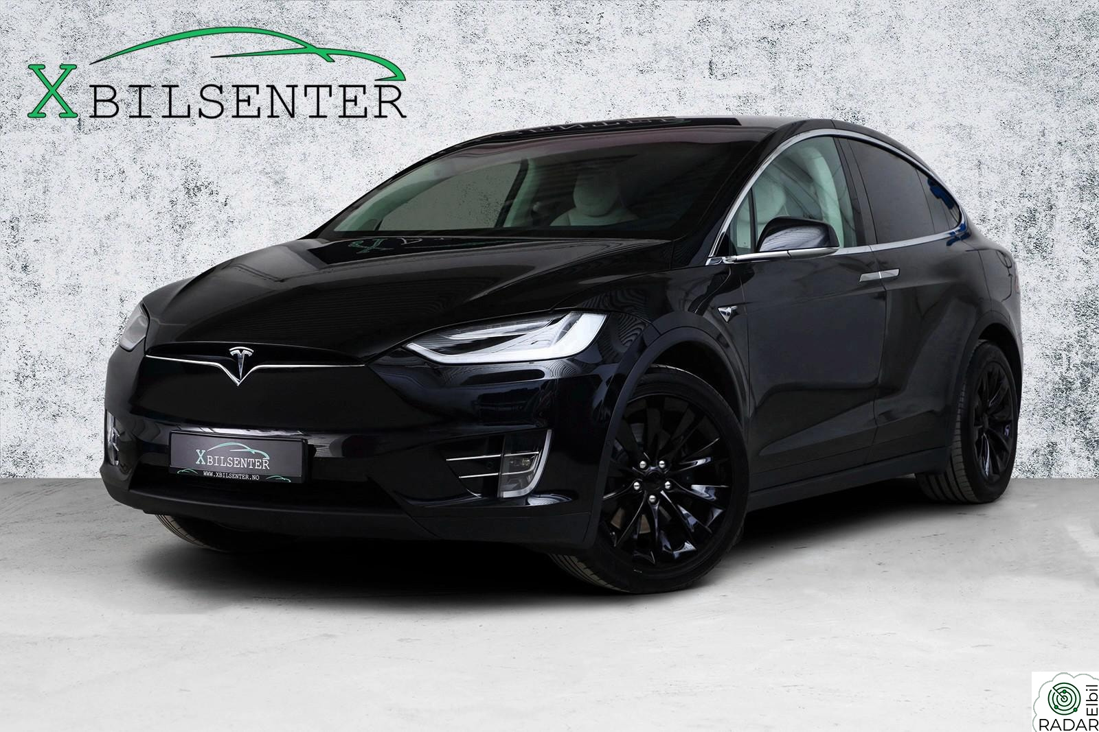 TESLA Model X 75D // AP2.5 MCU2 PREMIUM VINTER LYD LUFT KAMERA KROK+
