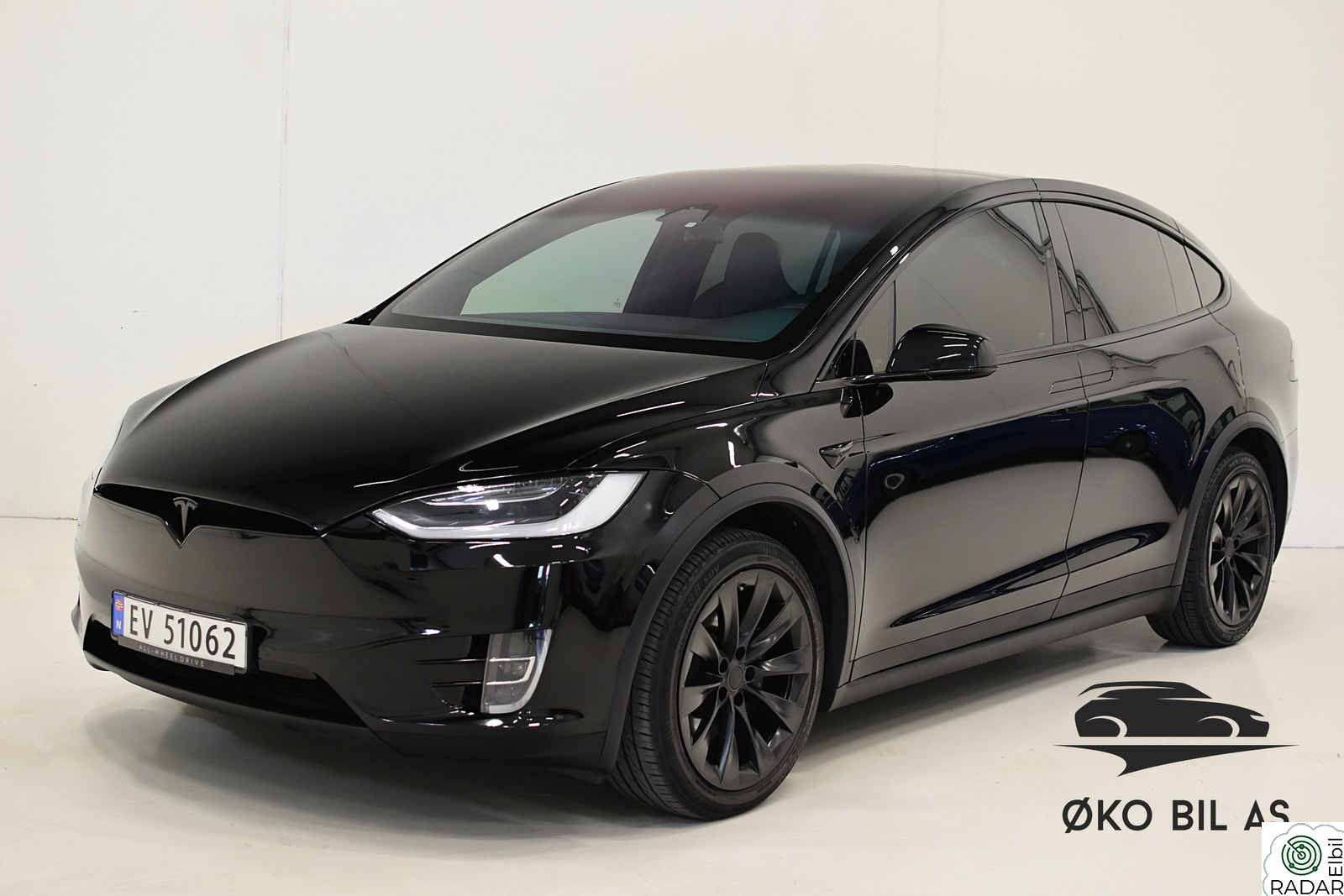 TESLA Model X 100D AWD LR - 5 seter